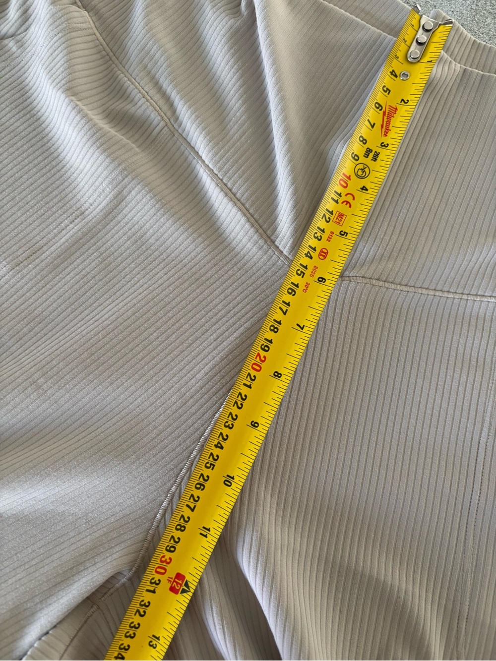 Offline Aerie Real Me Xtra Ribbed Foldover Flare Yoga Pants XL Cozy Loungewear - Picture 10 of 11